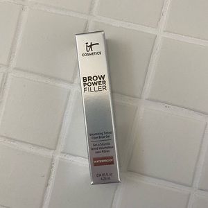 NIB It Cosmetics Brow Power Filler Volumizing Tinted Fiber Eyebrow Gel in Taupe